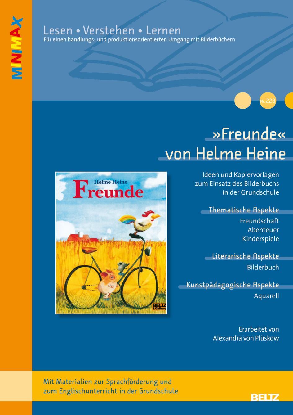 Cover: 9783407627841 | »Freunde« von Helme Heine | Alexandra von Plüskow | Broschüre | 32 S.