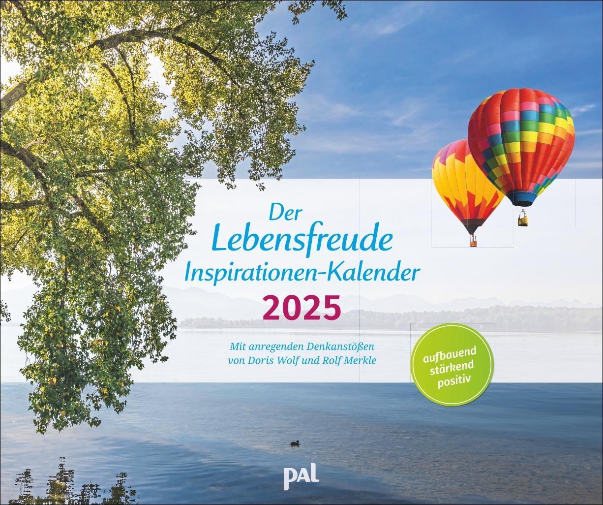 Cover: 9783840196089 | PAL - Der Lebensfreude-Inspirationen-Kalender 2025 | Pal | Kalender