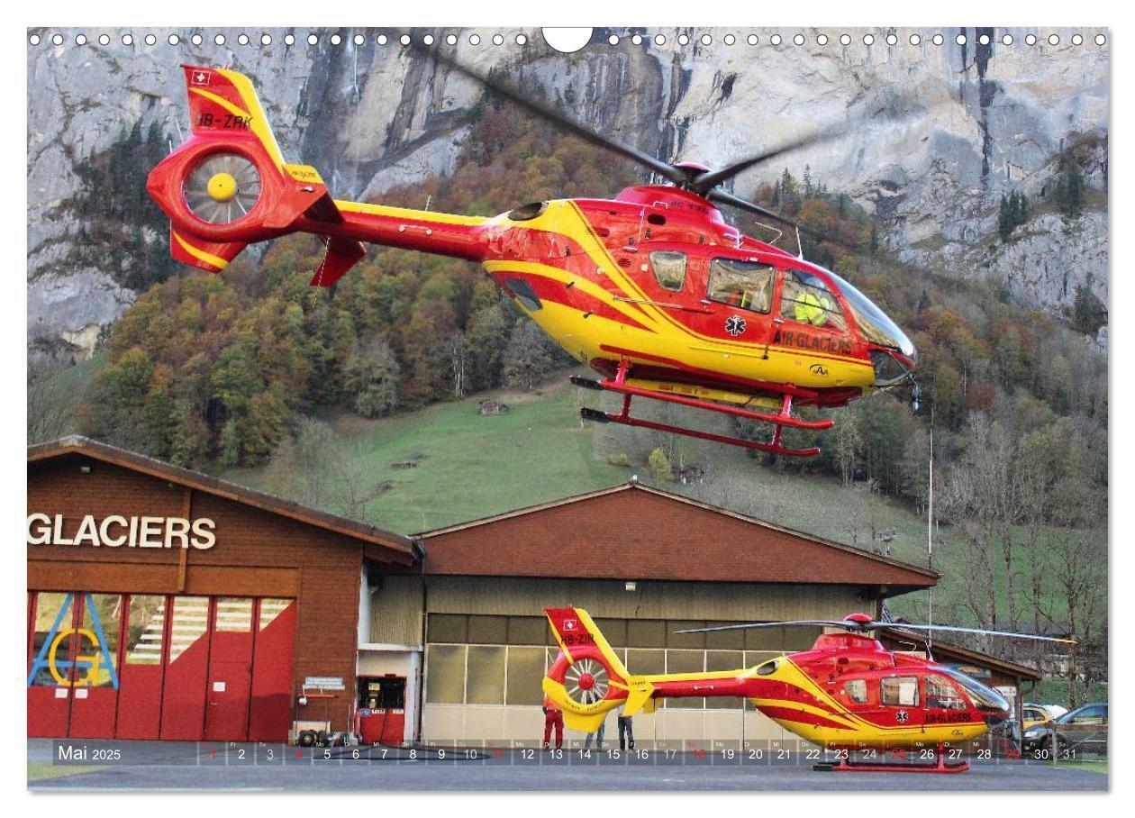 Bild: 9783435634866 | Helikopter in der Luft (Wandkalender 2025 DIN A3 quer), CALVENDO...