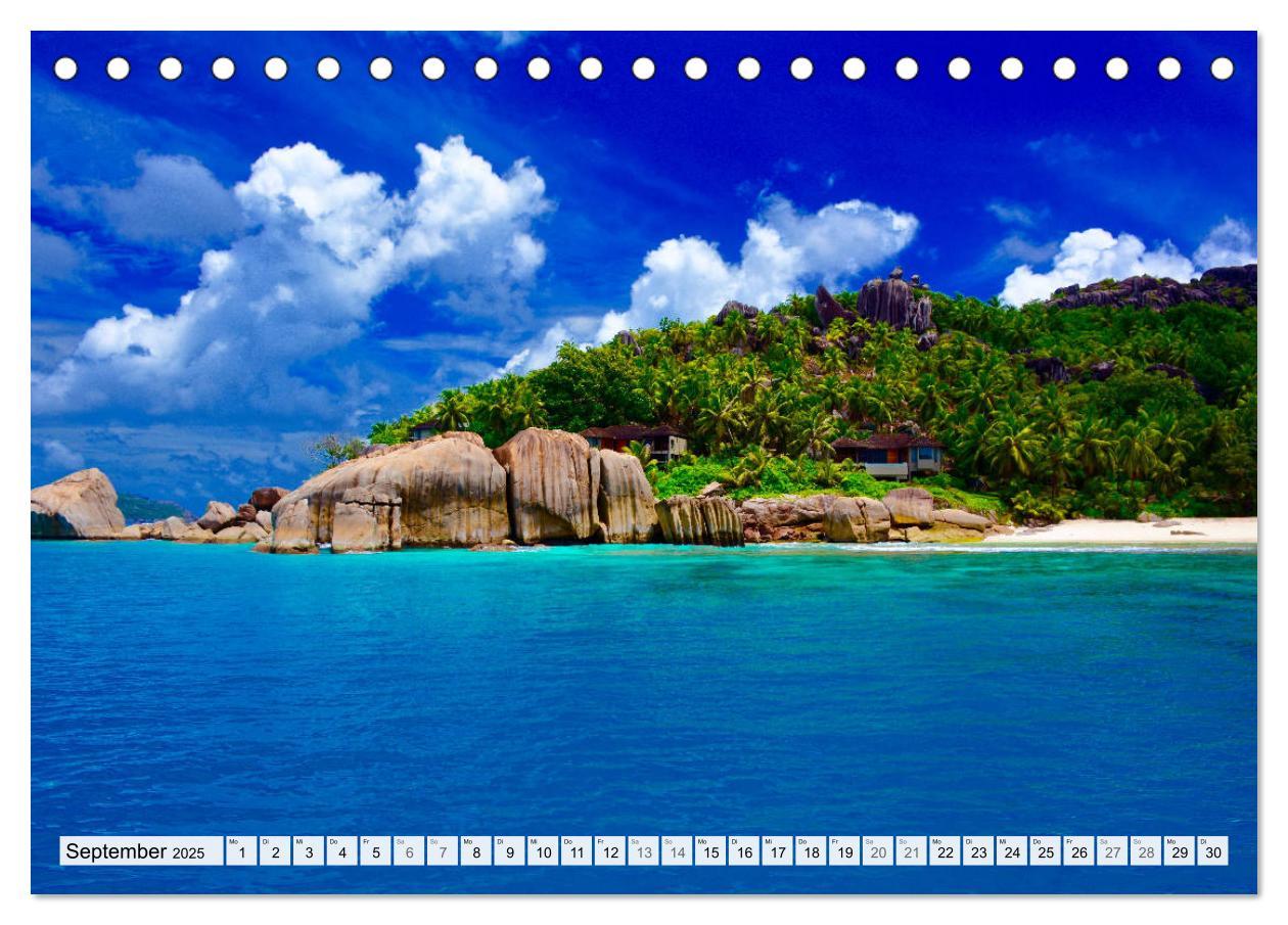 Bild: 9783435377695 | Seychellen - Paradies im Indischen Ozean (Tischkalender 2025 DIN A5...