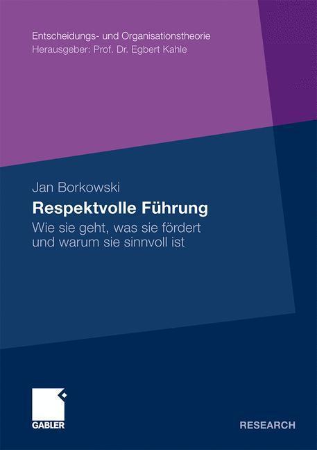 Cover: 9783834931818 | Respektvolle Führung | Jan Borkowski | Taschenbuch | Paperback | xxv