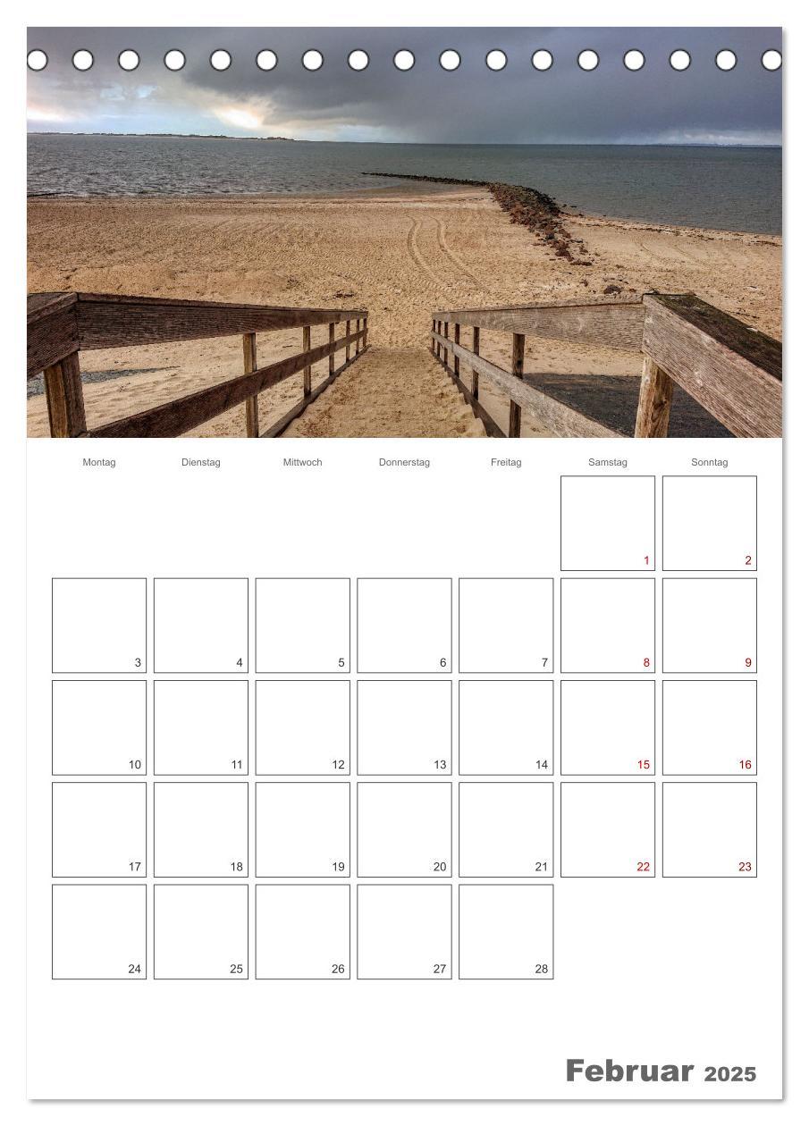 Bild: 9783457226995 | Föhr ¿ verliebt in die Insel (Tischkalender 2025 DIN A5 hoch),...