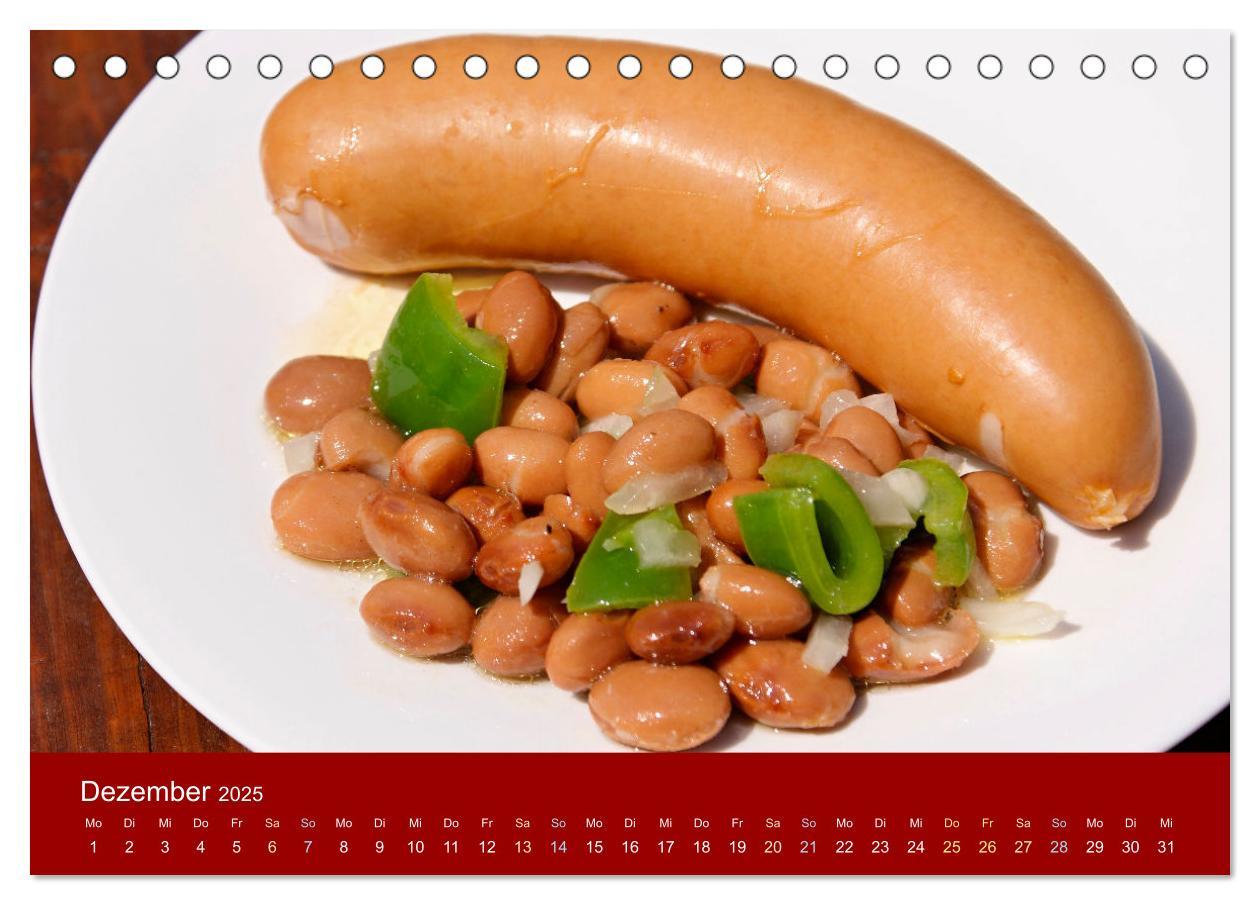 Bild: 9783457237007 | Schinken und Wurst (Tischkalender 2025 DIN A5 quer), CALVENDO...