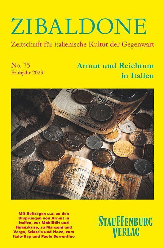 Cover: 9783958097186 | Armut und Reichtum in Italien | Heft 75 / Frühjahr 2023 | Taschenbuch