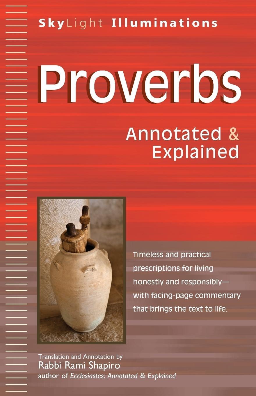 Cover: 9781594733109 | Proverbs | Annotated &amp; Explained | Taschenbuch | Paperback | Englisch