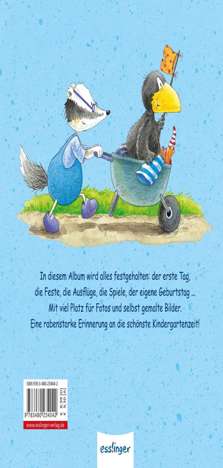 Rückseite: 9783480234042 | Der kleine Rabe Socke: Mein erstes Jahr im Kindergarten | Buch | 48 S.