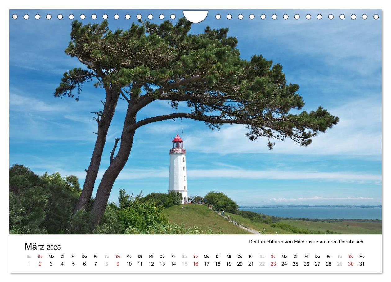 Bild: 9783435693924 | Rügen und Hiddensee (Wandkalender 2025 DIN A4 quer), CALVENDO...