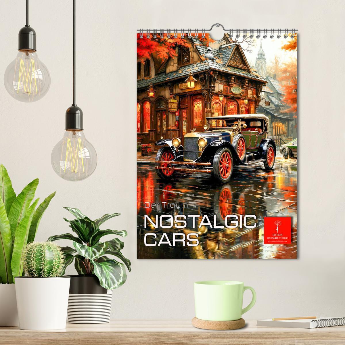 Bild: 9783435847303 | Nostalgic Cars der Traum (Wandkalender 2025 DIN A4 hoch), CALVENDO...