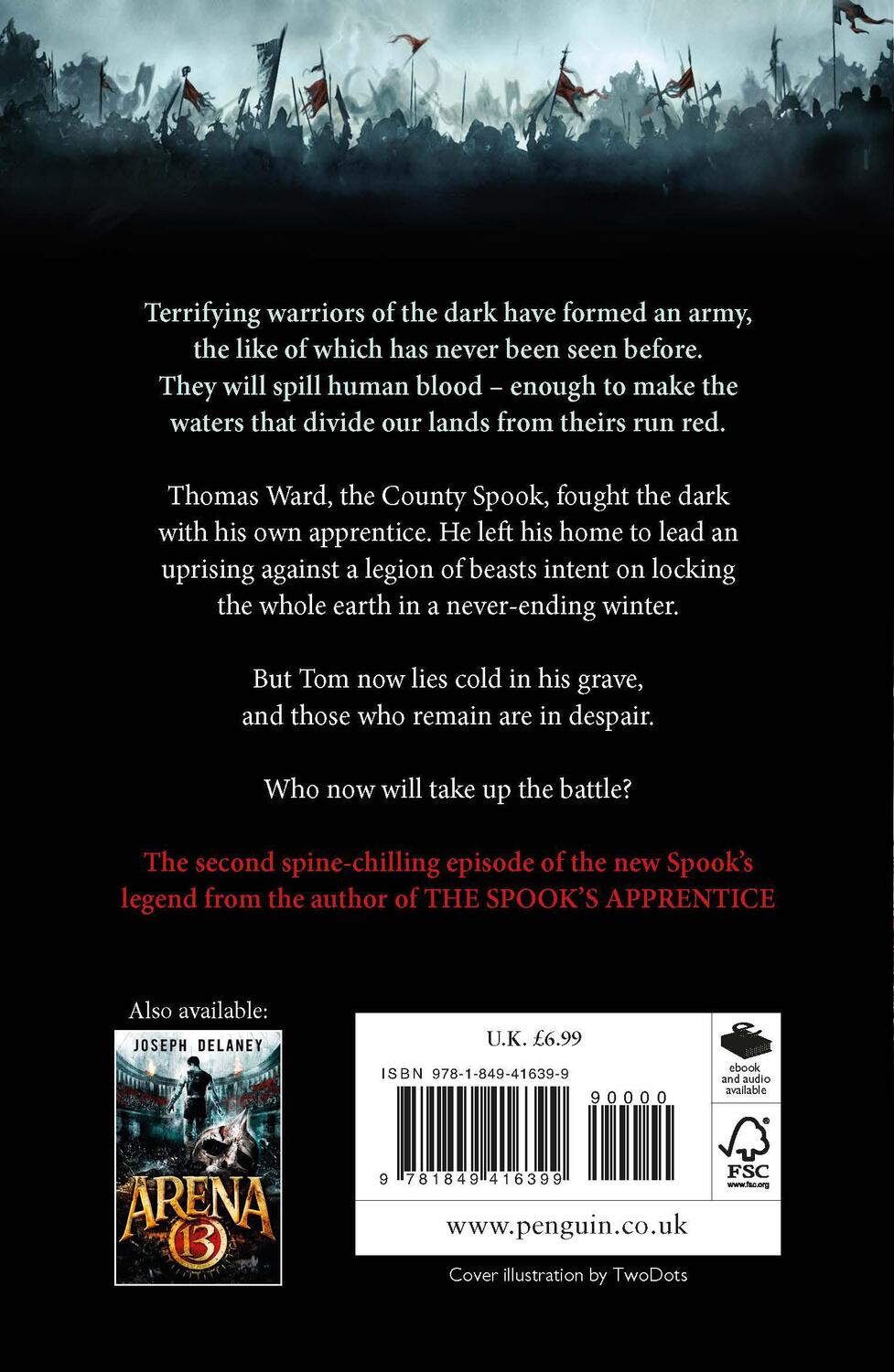 Rückseite: 9781849416399 | Spook's: The Dark Army | The Dark Army | Joseph Delaney | Taschenbuch