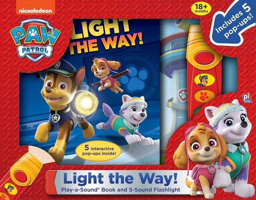 Cover: 9781503745582 | Nickelodeon PAW Patrol: Light the Way! Play-a-Sound Book and...