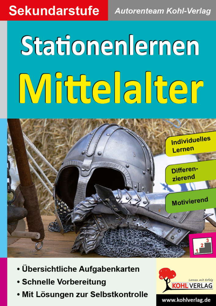Cover: 9783956866623 | Kohls Stationenlernen Mittelalter | Taschenbuch | 2015