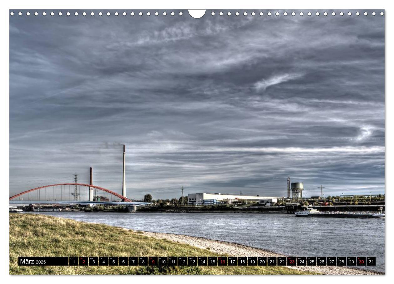 Bild: 9783435519088 | Duisburg am Rhein - R(h)einblicke (Wandkalender 2025 DIN A3 quer),...