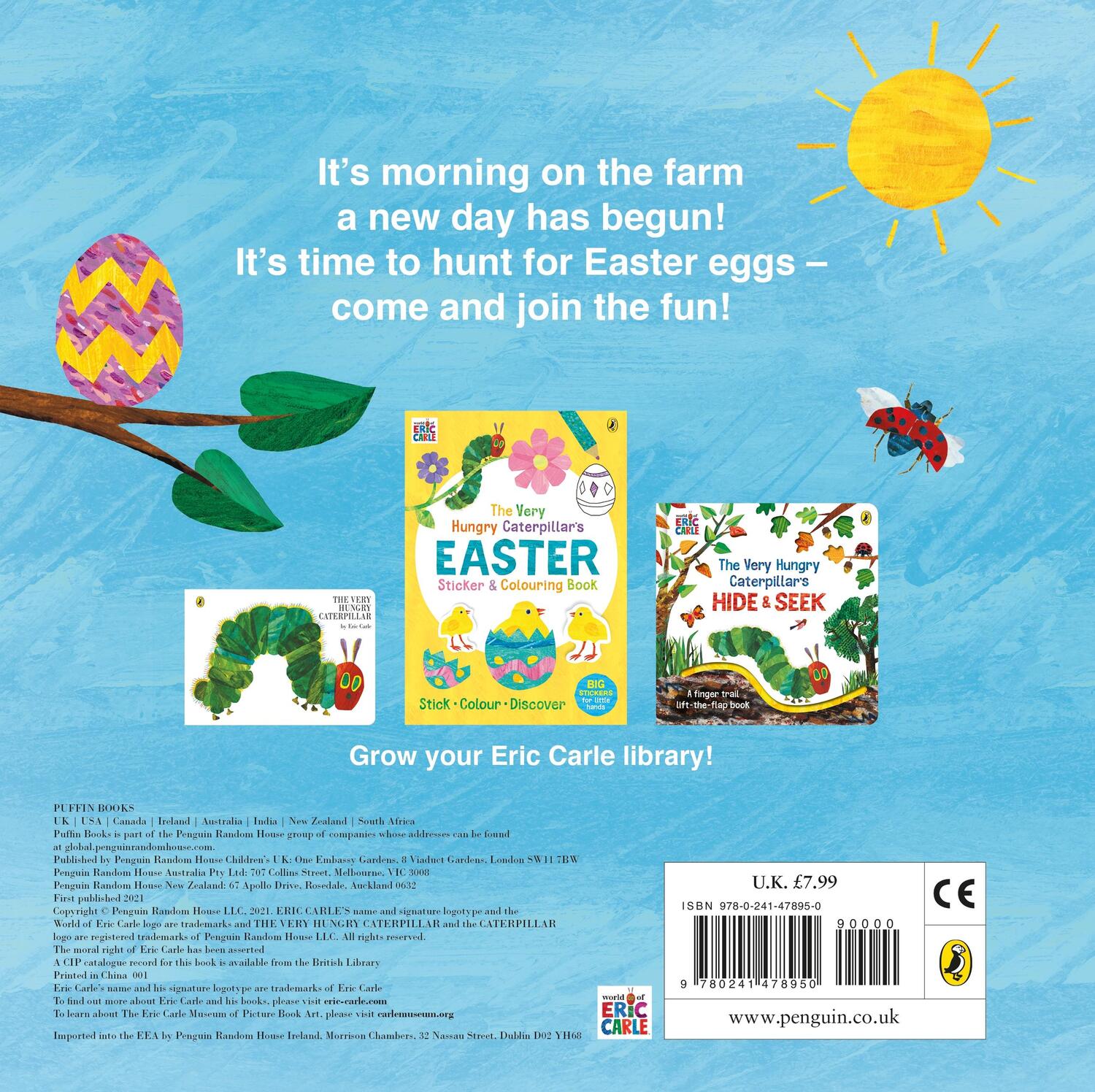 Rückseite: 9780241478950 | The Very Hungry Caterpillar's Easter Egg Hunt | Eric Carle | Buch