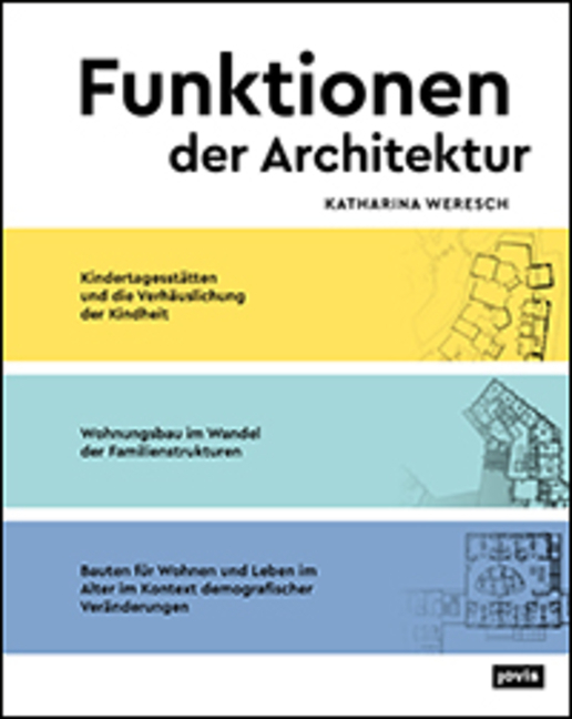 Cover: 9783868595857 | Funktionen der Architektur | Katharina Weresch | Buch | 2020 | Jovis