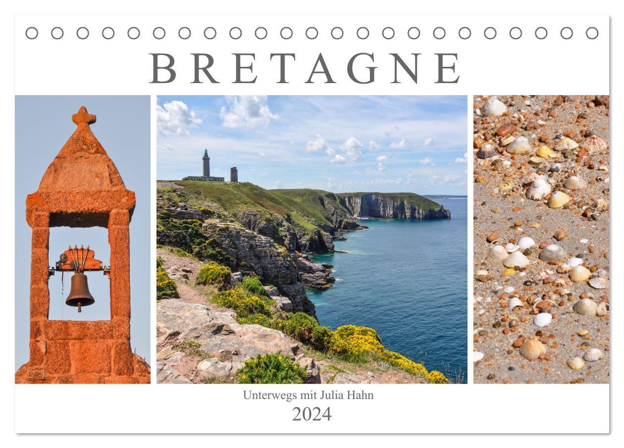 Cover: 9783675665026 | Bretagne - unterwegs mit Julia Hahn (Tischkalender 2024 DIN A5...