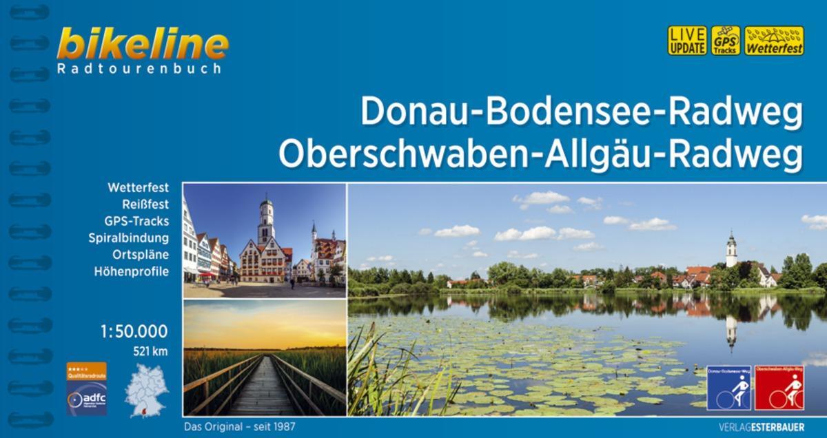 Cover: 9783850008747 | Donau-Bodensee-Weg, Oberschwaben-Allgäu Weg | Esterbauer Verlag | Buch