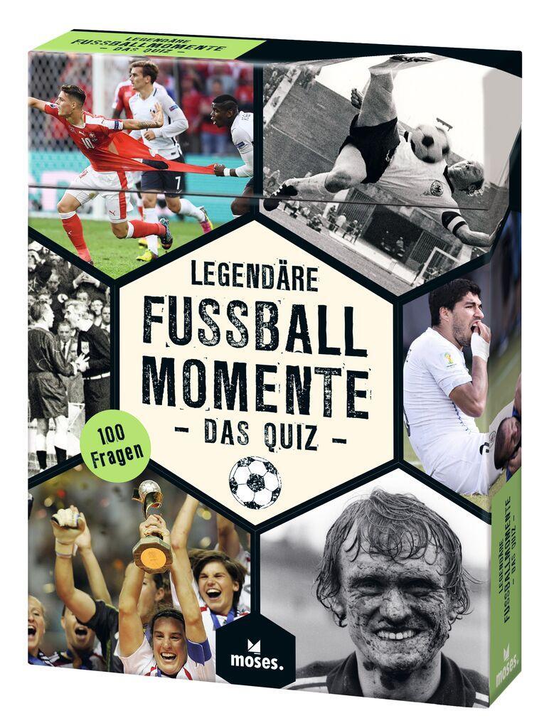 Cover: 9783964552914 | Legendäre Fußballmomente - Das Quiz | Knut Krüger | Spiel | 52914