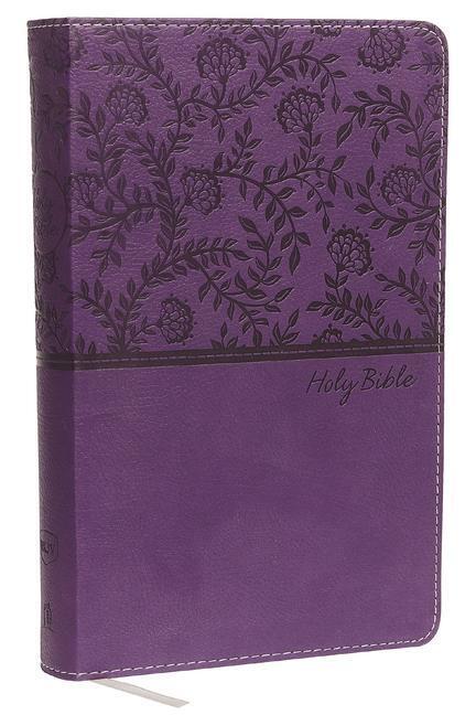 Cover: 9780718075262 | NKJV, Deluxe Gift Bible, Imitation Leather, Purple, Red Letter Edition