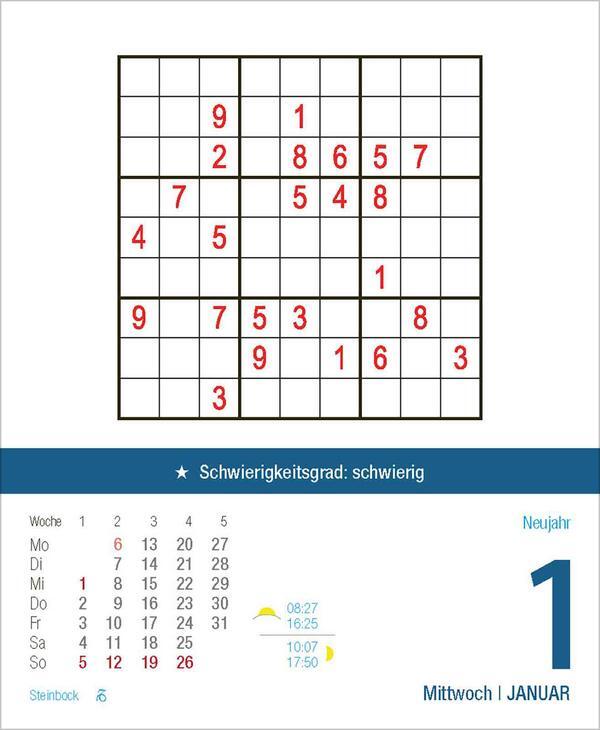 Bild: 9783731879510 | Profi Sudoku 2025 | Verlag Korsch | Kalender | 328 S. | Deutsch | 2025