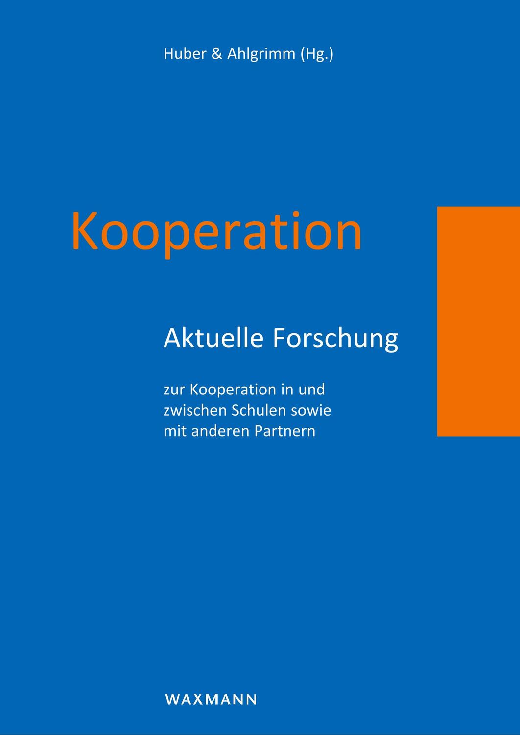 Cover: 9783830926696 | Kooperation | Stephan Gerhard Huber (u. a.) | Taschenbuch | Paperback