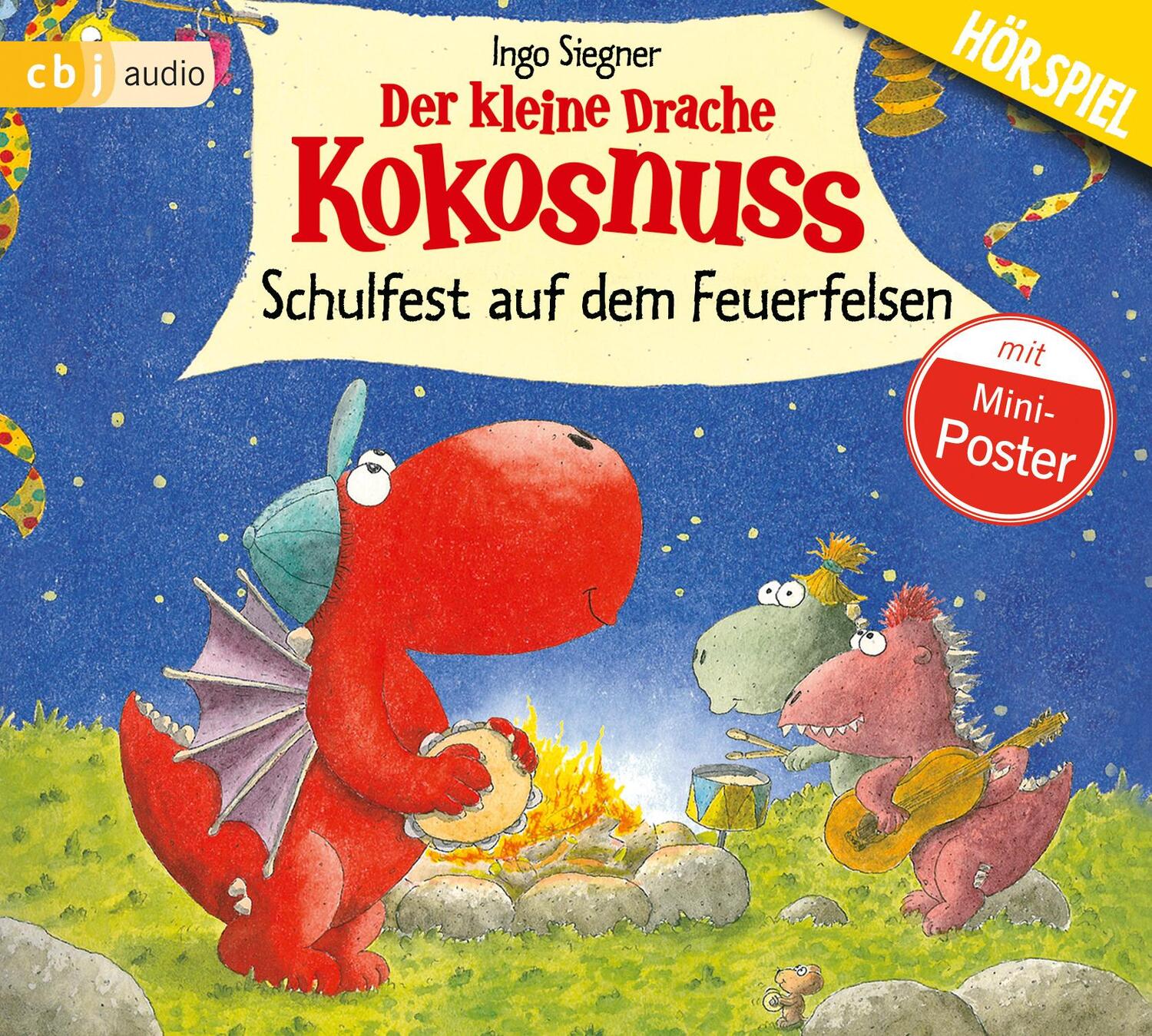 Cover: 9783866043053 | Der kleine Drache Kokosnuss 05 - Schulfest auf dem Feuerfelsen | CD