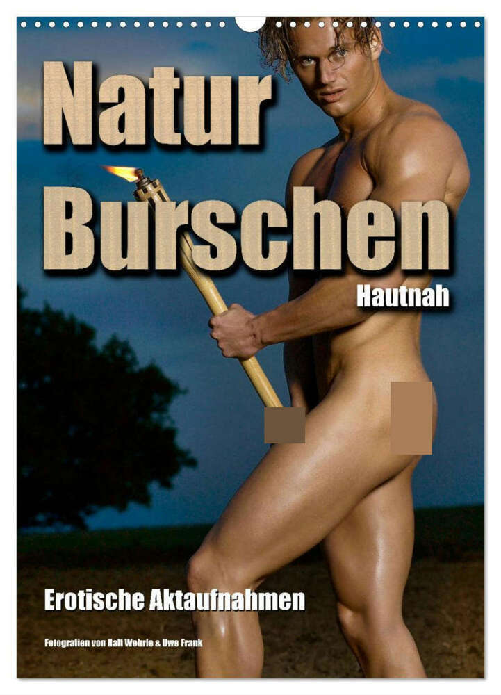 Cover: 9783675457041 | Naturburschen Hautnah (Wandkalender 2024 DIN A3 hoch), CALVENDO...