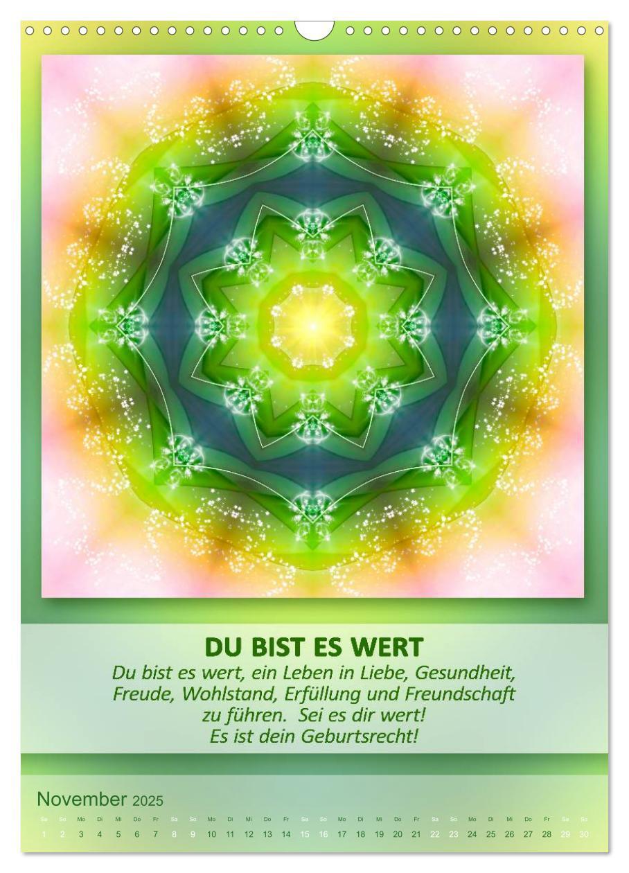 Bild: 9783457086209 | Light Energy Mandalas - Kalender - Vol. 1 (Wandkalender 2025 DIN A3...