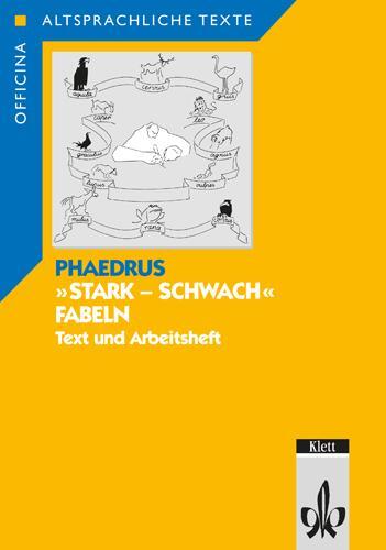 Cover: 9783126578004 | ' Stark-schwach' Fabeln | Text- und Arbeitsheft | Phaedrus | Buch