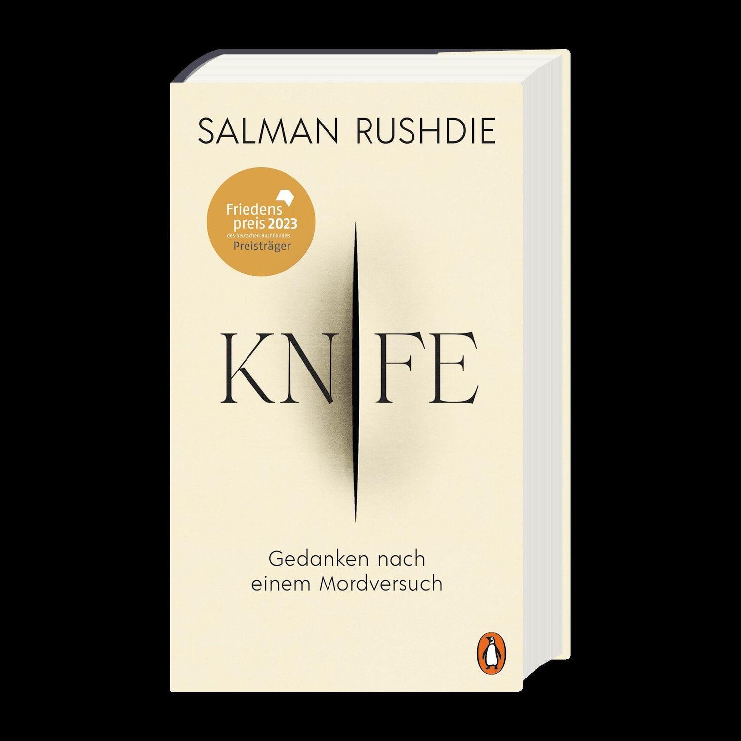 Bild: 9783328603276 | Knife | Salman Rushdie | Buch | 256 S. | Deutsch | 2024 | Penguin