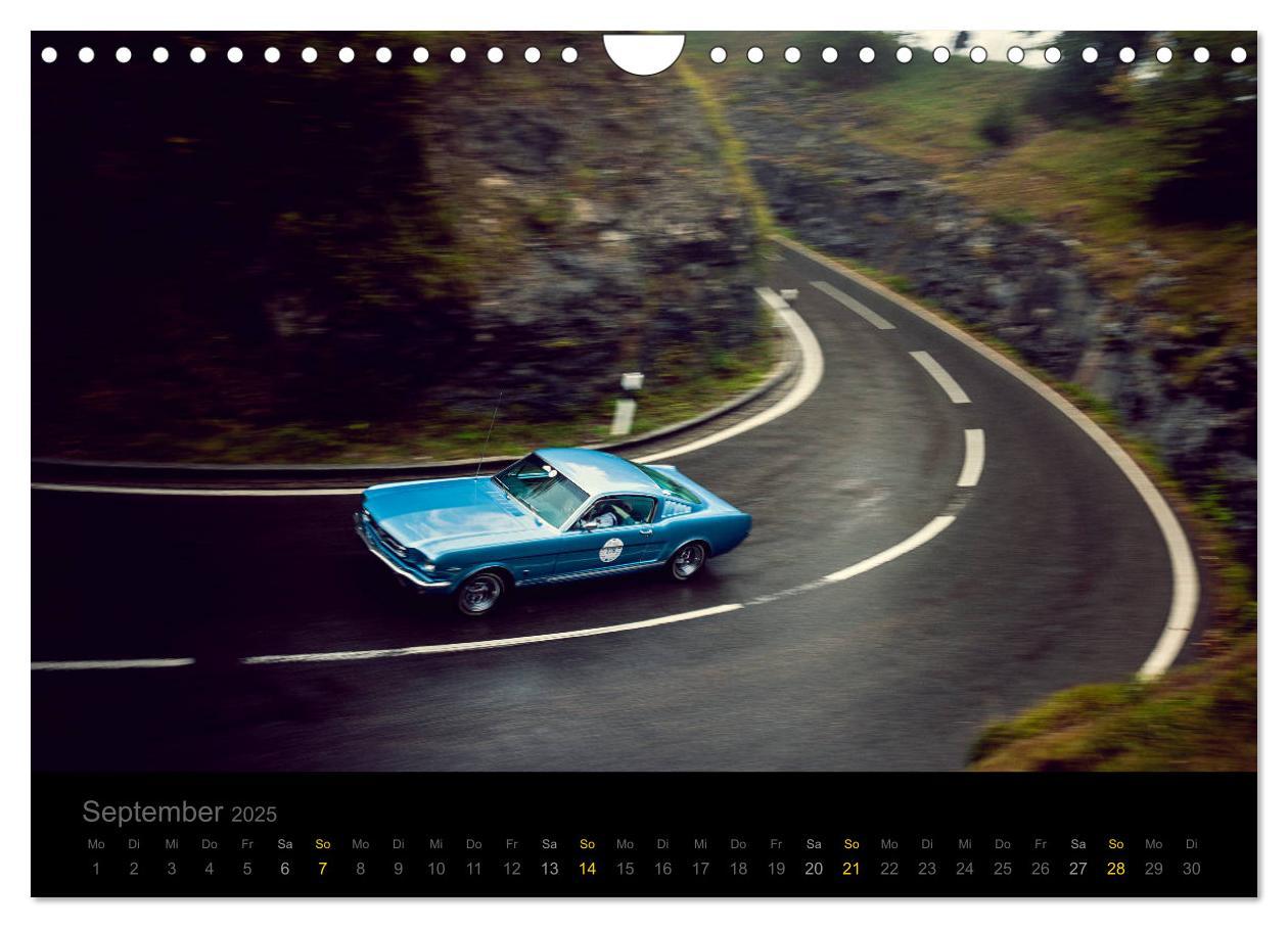 Bild: 9783435396832 | Flying Ford Mustang (Wandkalender 2025 DIN A4 quer), CALVENDO...