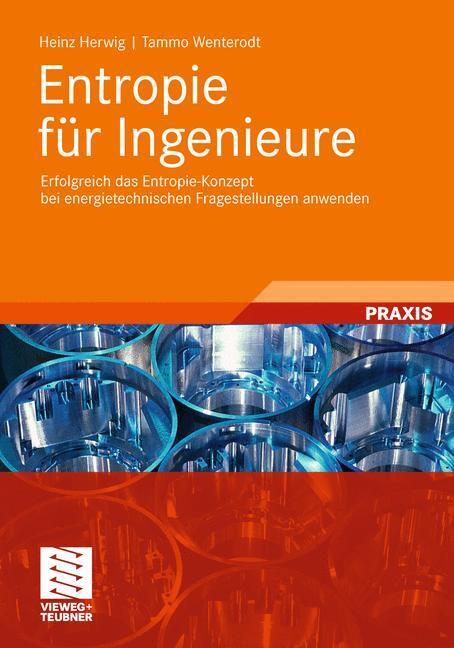 Cover: 9783834817143 | Entropie für Ingenieure | Tammo Wenterodt (u. a.) | Taschenbuch | xiv