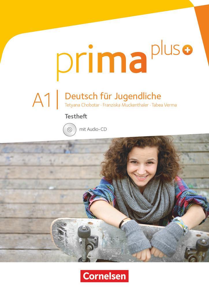Cover: 9783060215249 | Prima plus A1: Gesamtband. Testheft mit Audio-CD | Tabea Verma | Buch