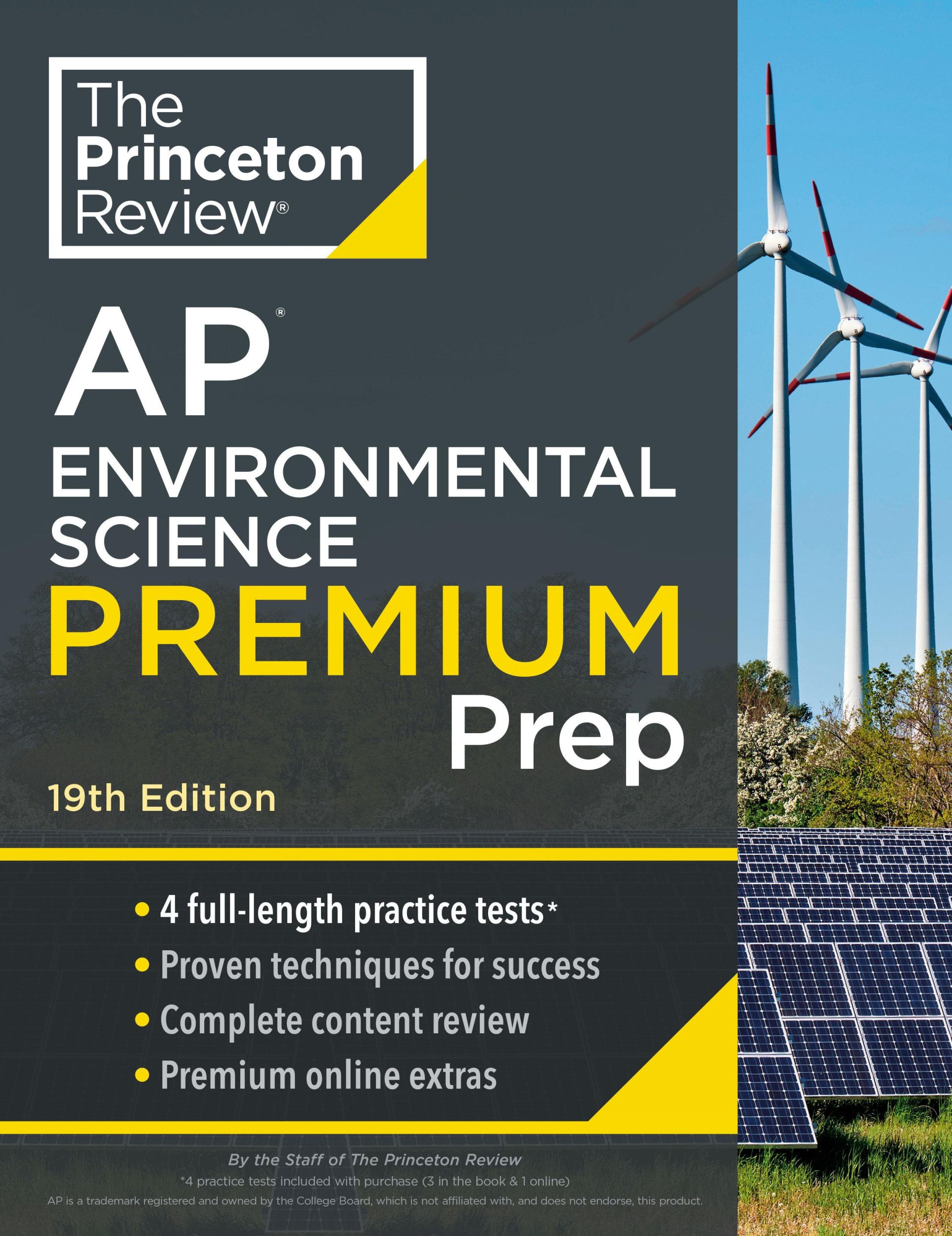 Cover: 9780593517659 | Princeton Review AP Environmental Science Premium Prep, 19th Edition