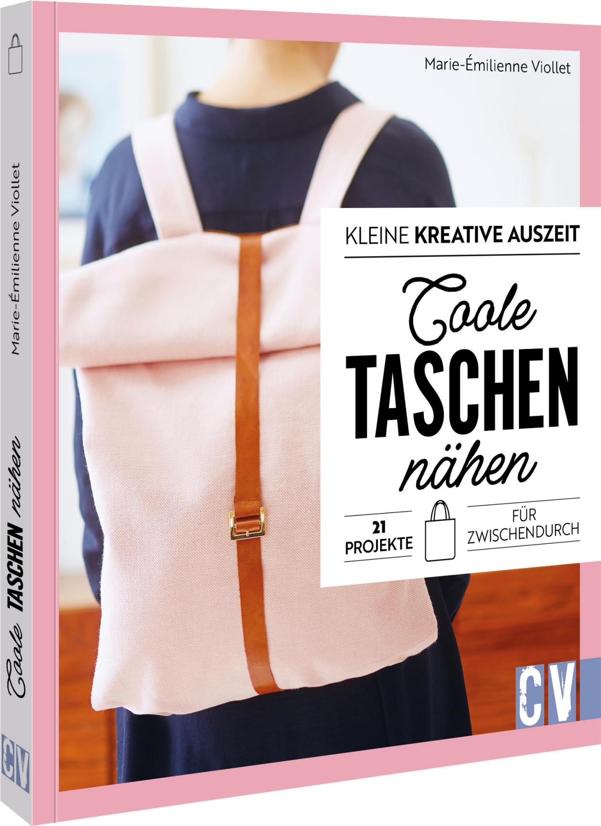 Cover: 9783841068439 | Kleine kreative Auszeit: Coole Taschen nähen | Marie-Émilienne Viollet