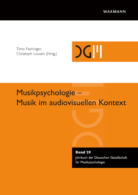 Cover: 9783830943204 | Musikpsychologie - Musik im audiovisuellen Kontext | Taschenbuch