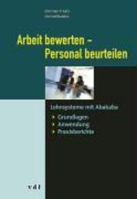 Cover: 9783728130525 | Arbeit bewerten - Personal beurteilen | Katz | Taschenbuch | VIII