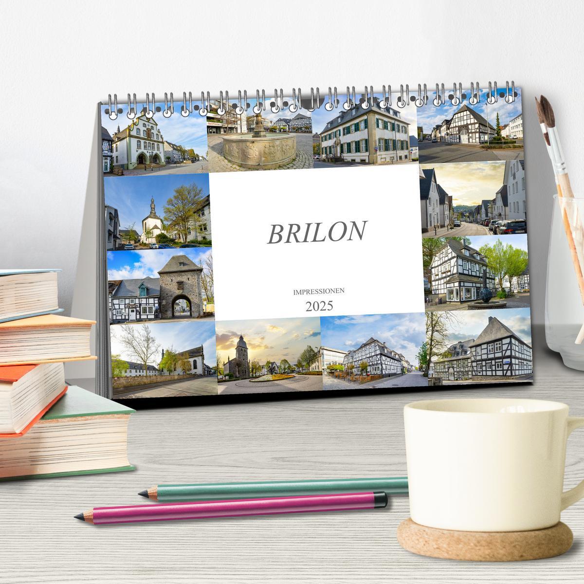 Bild: 9783383989957 | Brilon Impressionen (Tischkalender 2025 DIN A5 quer), CALVENDO...