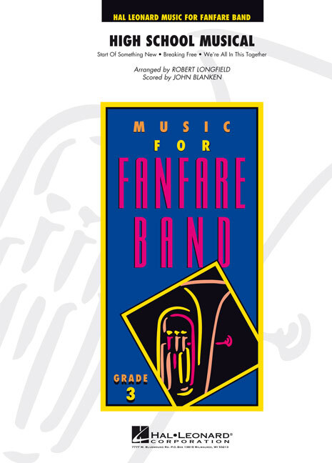 Cover: 9790035086599 | High School Musical | Hal Leonard Music for Fanfare Band | Hal Leonard
