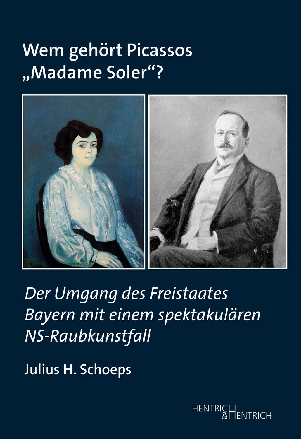 Cover: 9783955655389 | Wem gehört Picassos ¿Madame Soler¿? | Julius H. Schoeps | Taschenbuch