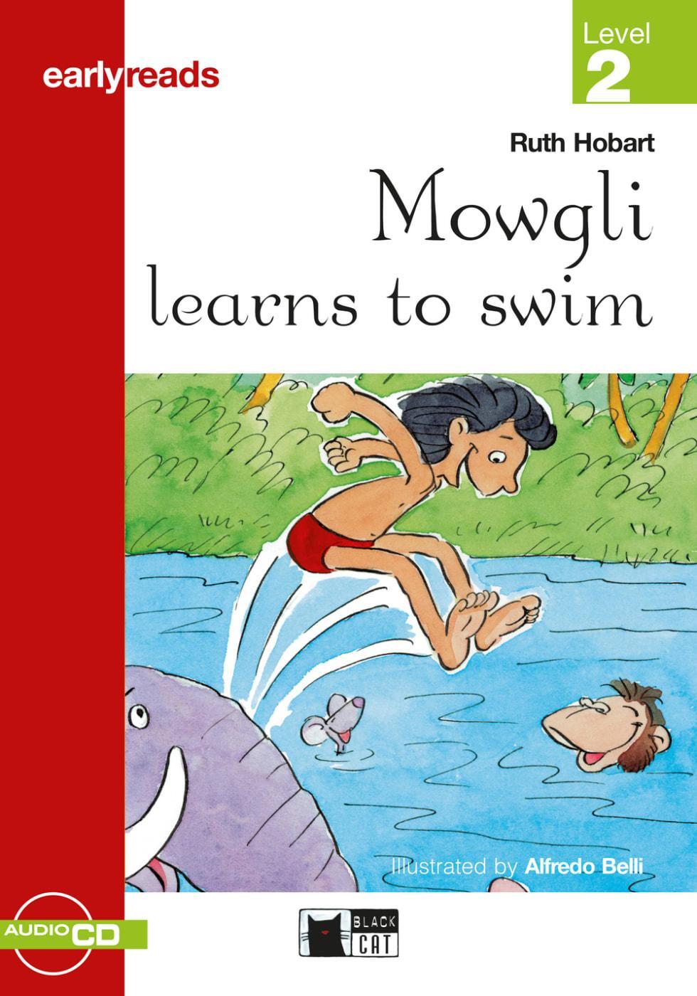 Cover: 9783125000186 | Mowgli learns to swim. Buch + Audio-CD | Ruth Hobart | Taschenbuch