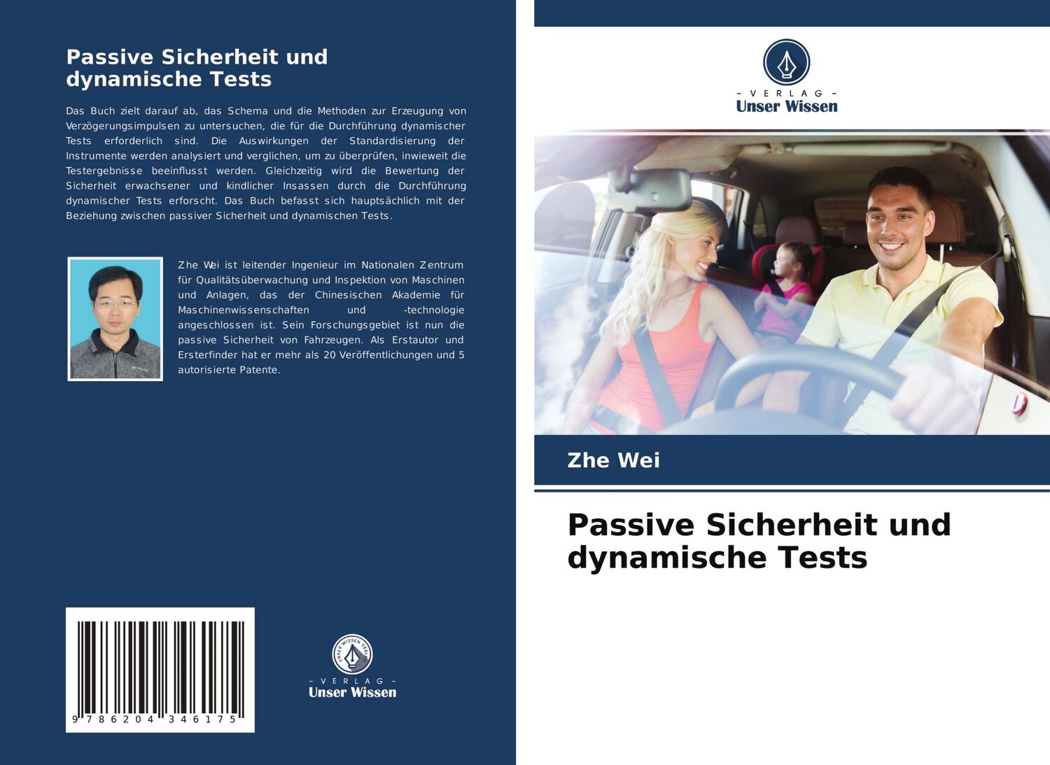 Cover: 9786204346175 | Passive Sicherheit und dynamische Tests | Zhe Wei | Taschenbuch | 2021