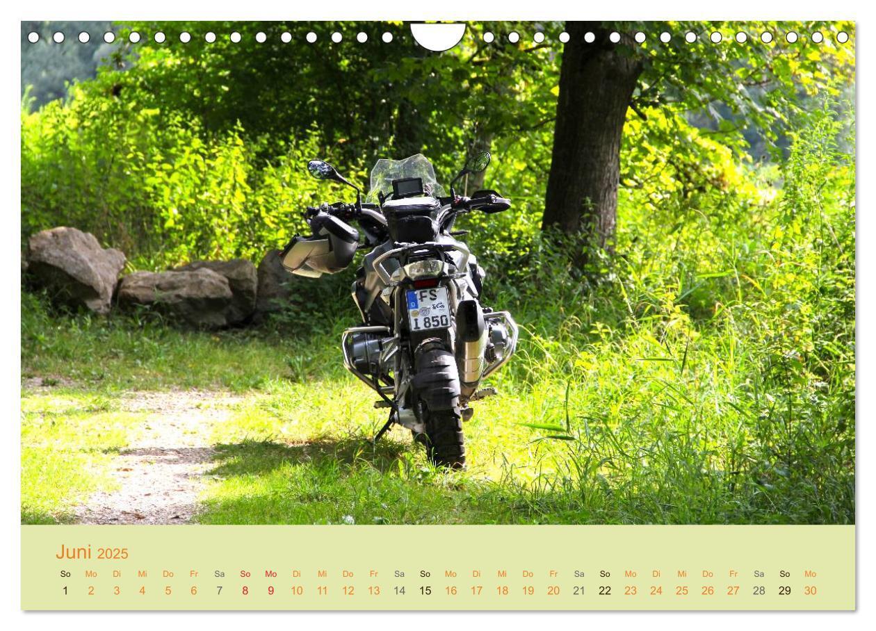 Bild: 9783435521913 | Freude an - Spaß mit der BMW GS (Wandkalender 2025 DIN A4 quer),...