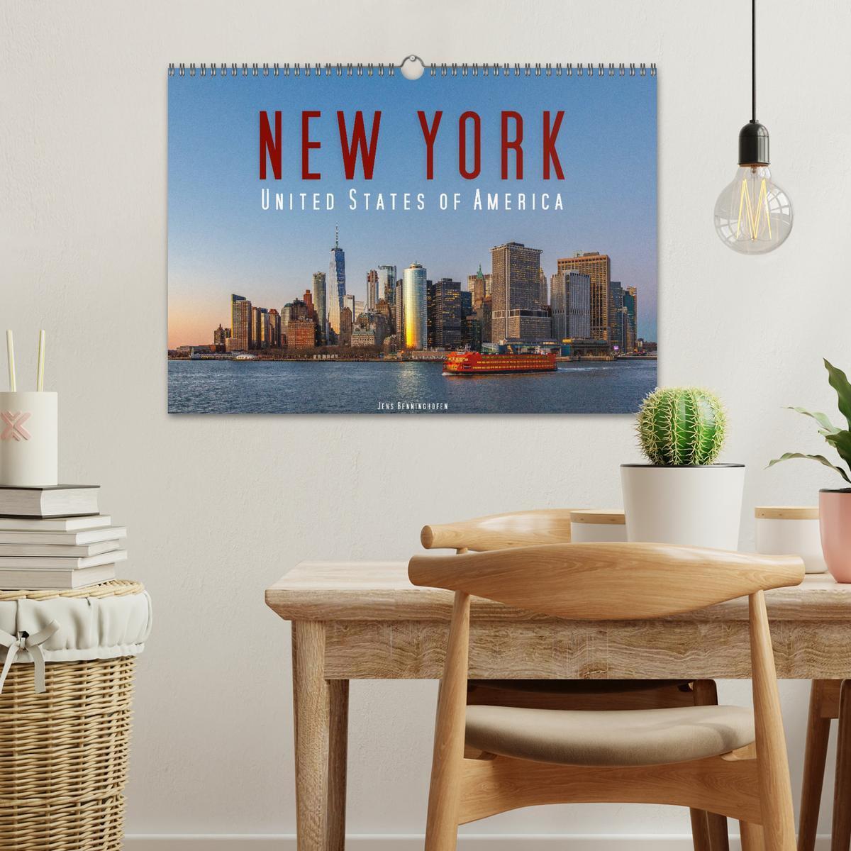 Bild: 9783435243112 | New York - United States of America (Wandkalender 2025 DIN A3...