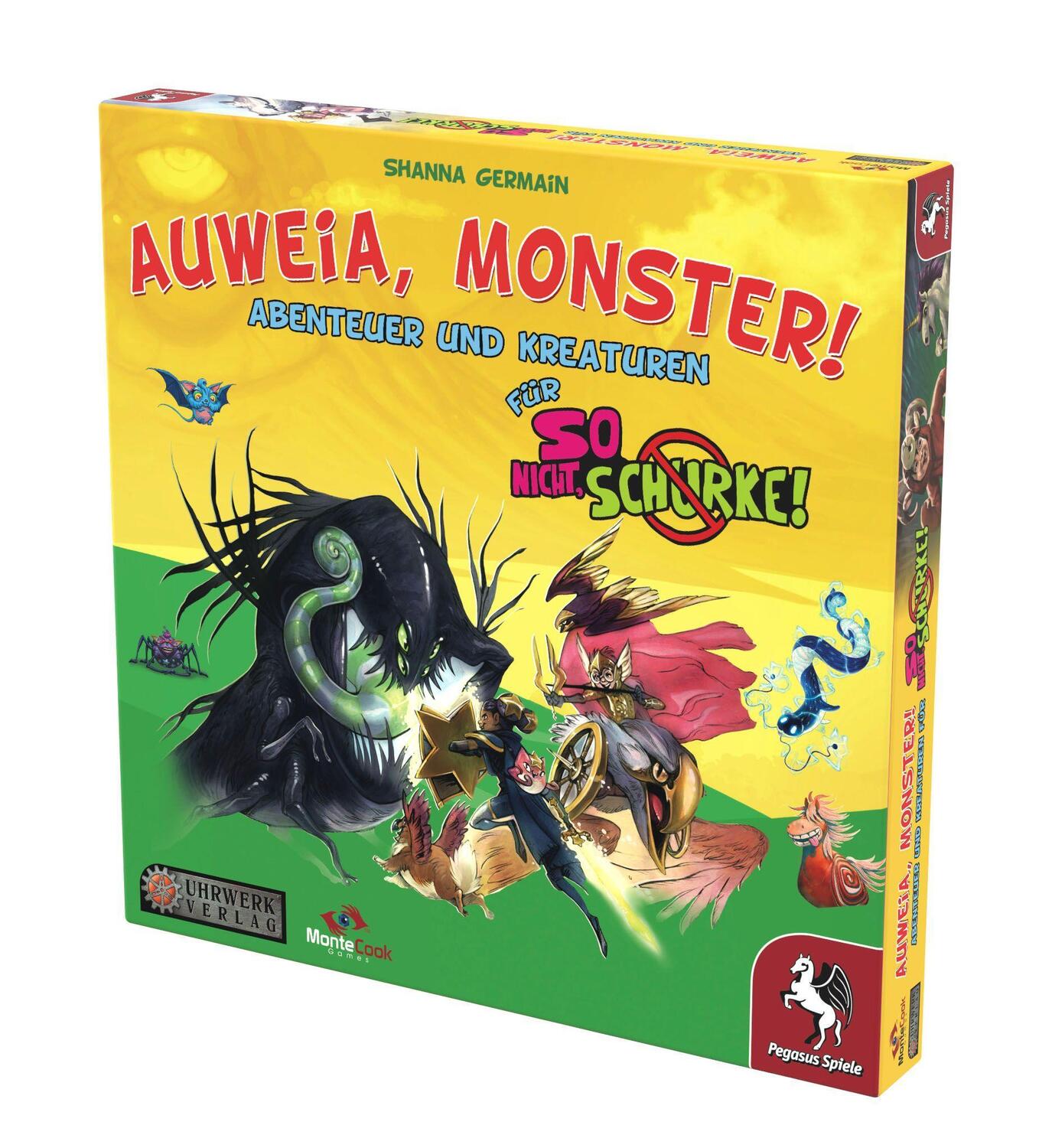 Bild: 4250231718649 | So nicht, Schurke! - Auweia, Monster! (Erweiterung) | Spiel | 49001G