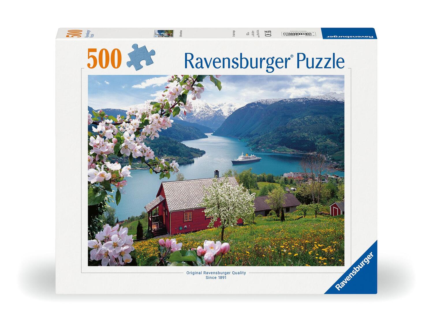 Cover: 4005555002086 | Ravensburger Puzzle 12000208 - Skandinavische Idylle - 500 Teile...