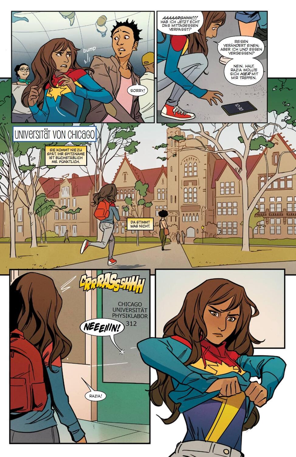 Bild: 9783741628986 | Ms. Marvel: Über die Grenzen | Samira Ahmed | Taschenbuch | 124 S.