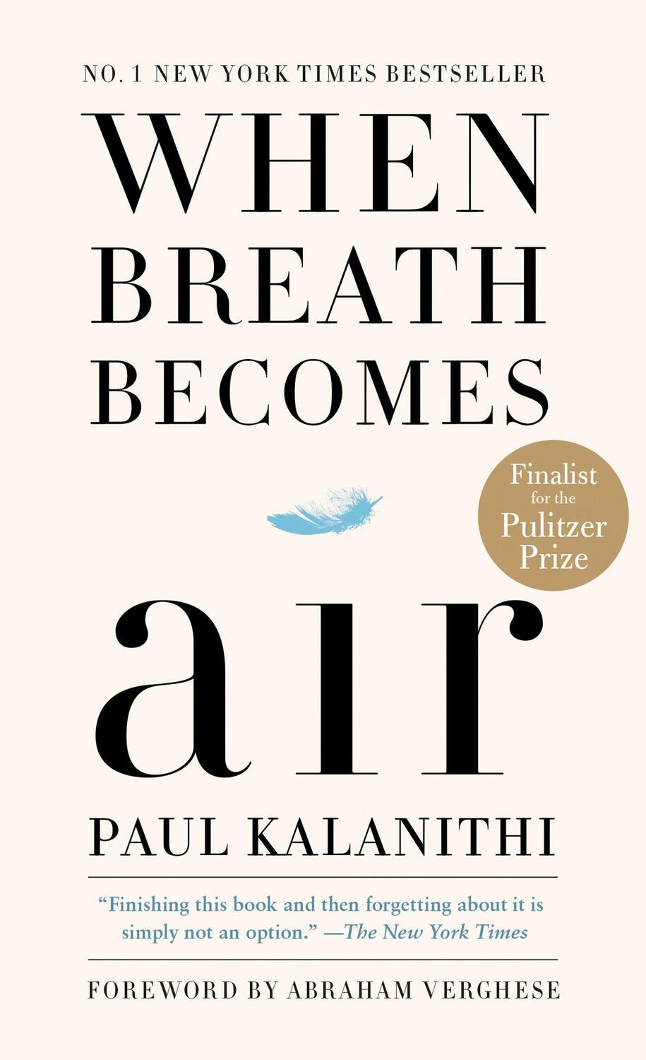 Cover: 9781984801821 | When Breath Becomes Air | Paul Kalanithi | Taschenbuch | XXIV | 2018