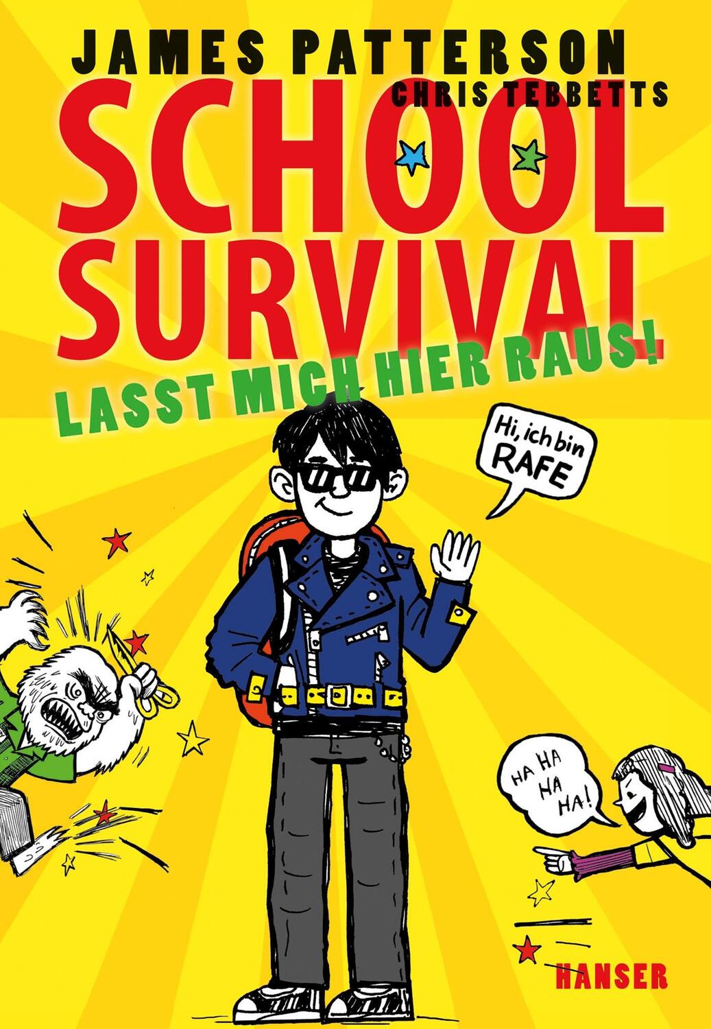 Cover: 9783446248335 | School Survival 02. Lasst mich hier raus! | James Patterson (u. a.)