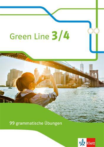 Cover: 9783128342887 | Green Line 3/4. 99 grammatische Übungen mit Lösungen Klasse 7/8....