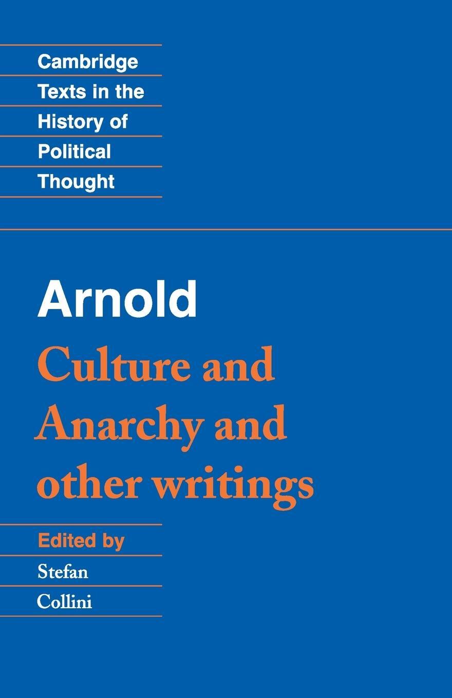 Cover: 9780521377966 | Arnold | Culture and Anarchy | Matthew Arnold | Taschenbuch | Englisch